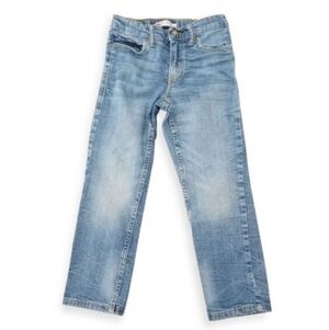 Levi's Light Blue Boys Straight Jeans Sz.7 EUC.